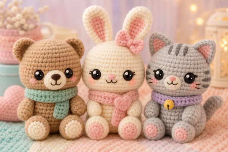 Amigurumi : crocheter sa première peluche kawaii