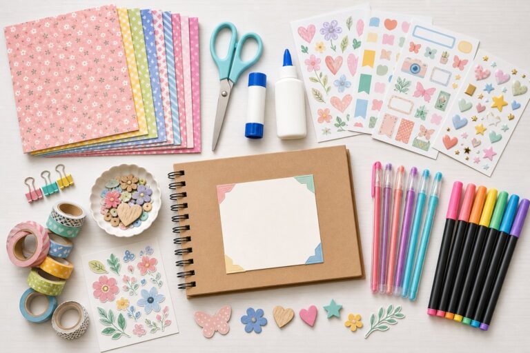 Matériel scrapbooking : la liste complète pour débuter