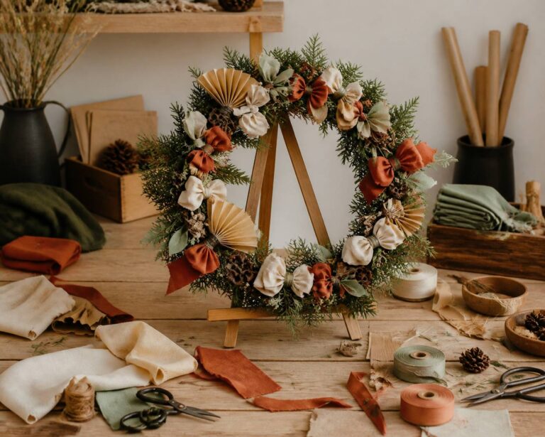 Découvrez 50 tutoriels pour créer votre couronne de Noël unique et féérique
