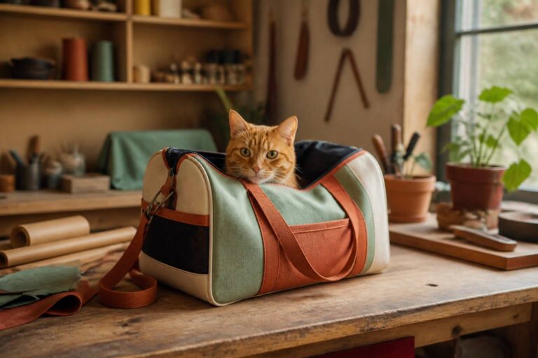 Top des sacs incontournables pour emmener son chat partout avec style
